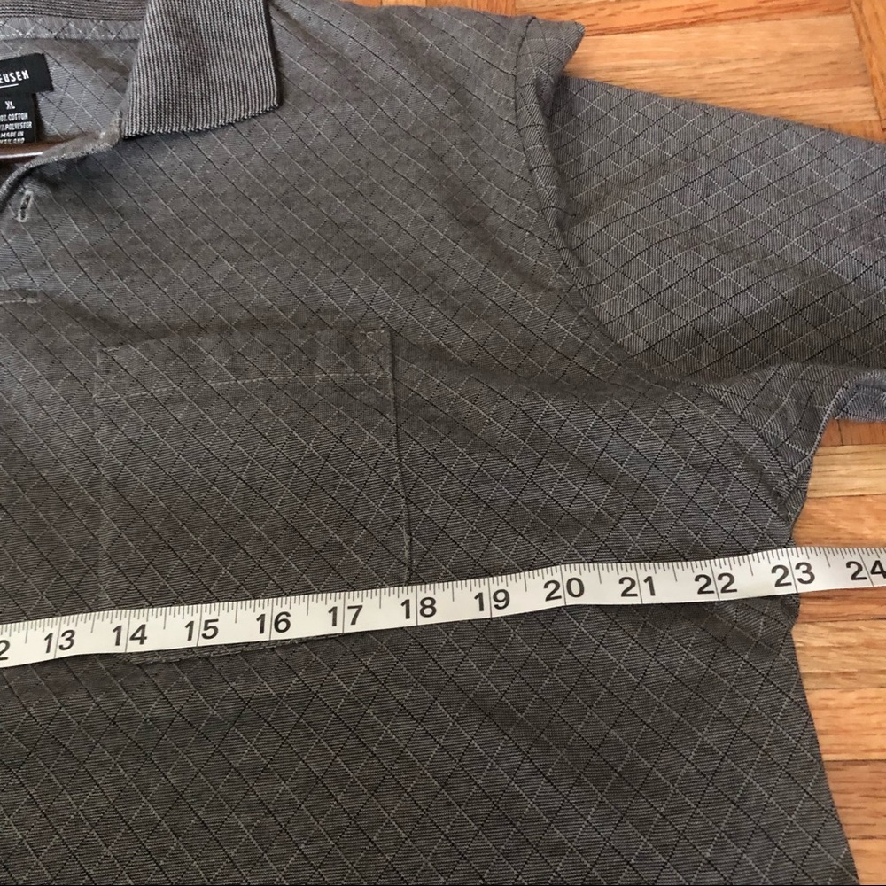 VanHeusen Gray Men’s‎ T-shirt Short Sleeves Sz XL - Picture 6 of 7
